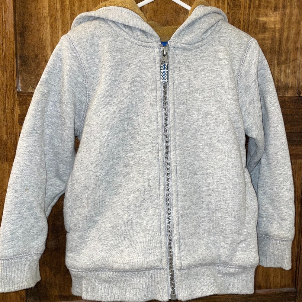 Carter’s Gray Hoodie with Fur Lining